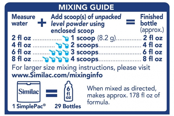 Similac Pro-Advance Baby Formula Review Mixing Guide Similac Pro-Advance Baby Formula mixing guide