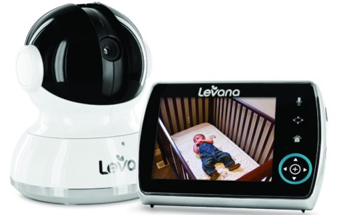 Levana Keera Monitor camera and 3.5" parent viewing screen