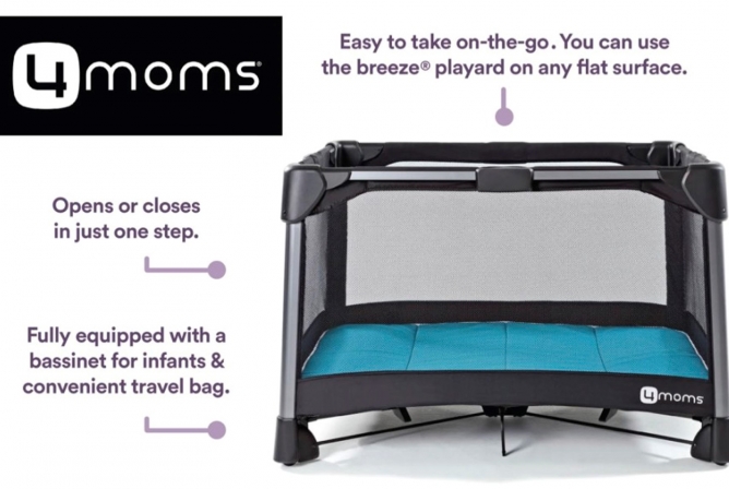 4moms travel crib