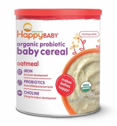 Best Baby Cereal Happy Baby Organic Probiotic Baby Cereal