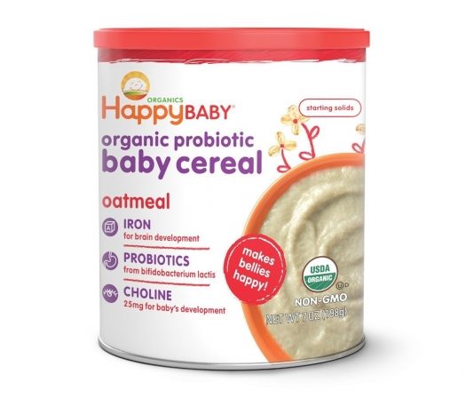 Best Baby Cereal Happy Baby Organic Probiotic Baby Cereal