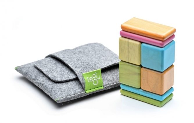 Best Toddler Toys Tegu Pocket Pouch Magnetic Wooden Block Set